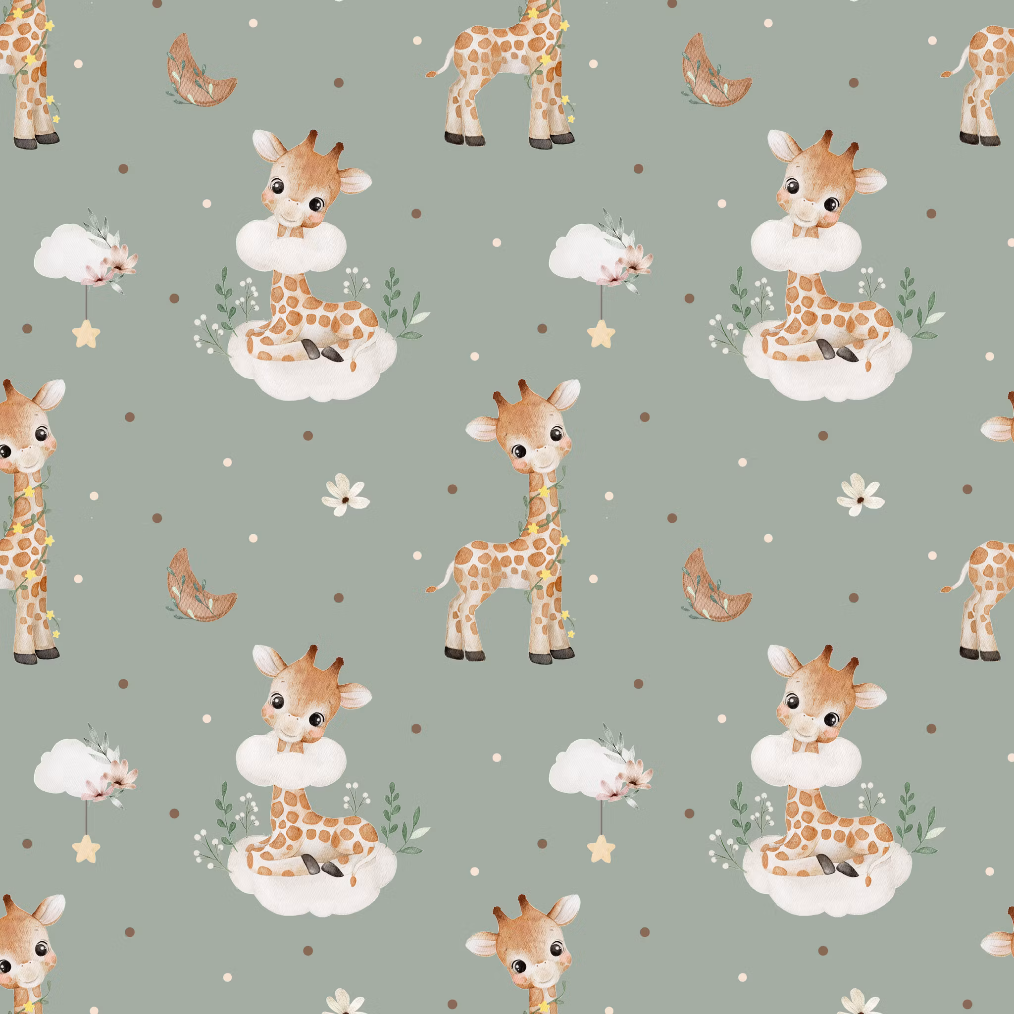 Giraff i skyene jersey