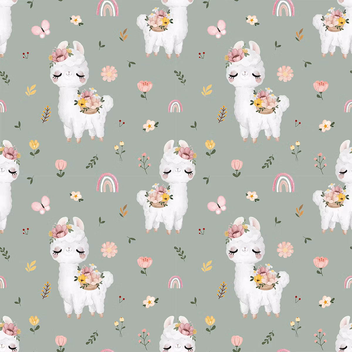 Lama French terry