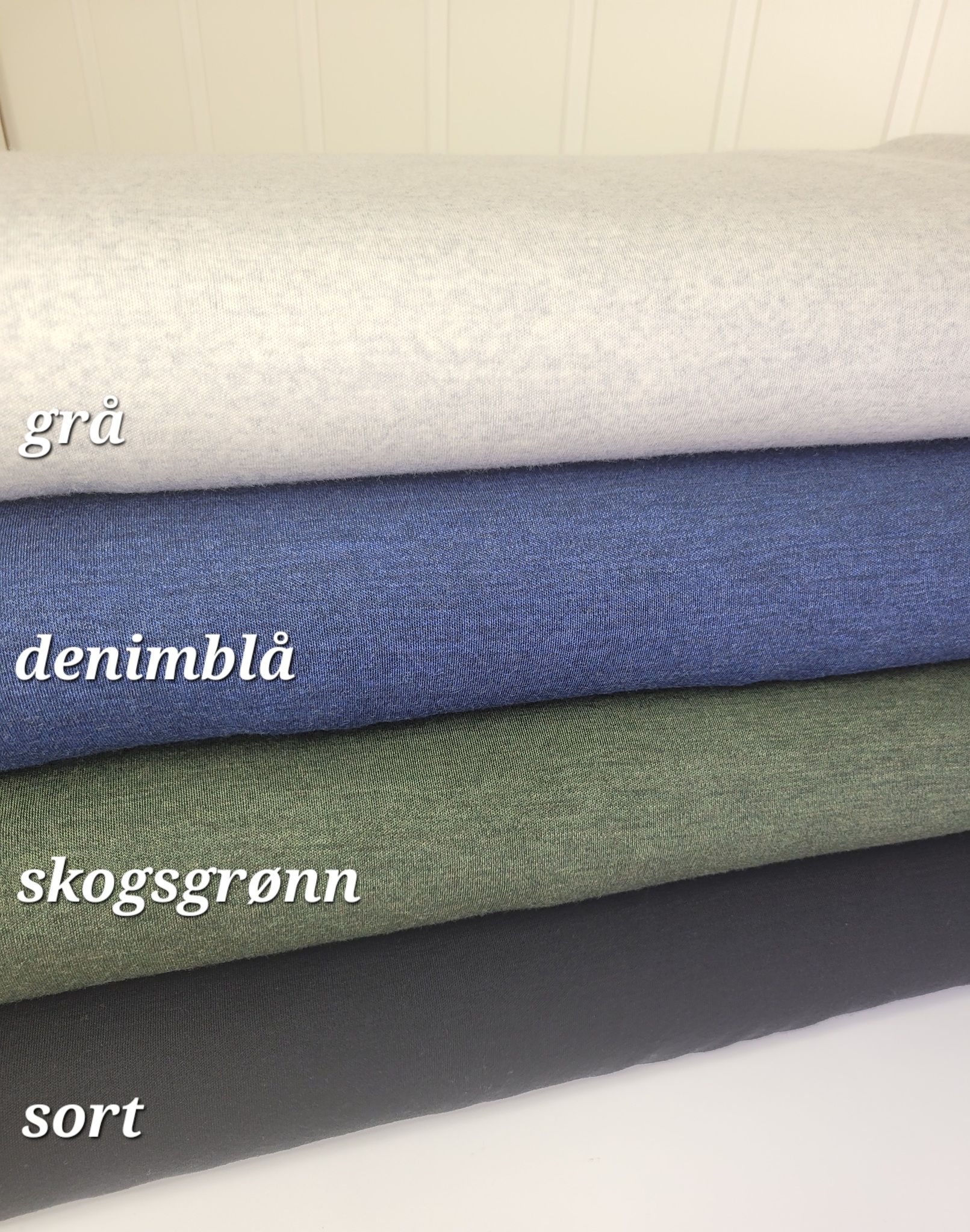 Merinoull interlock Sort