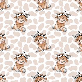 Cute higland cow jersey