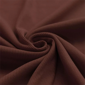 Light brown ribbjersey