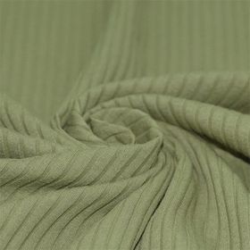 Olive ribbjersey