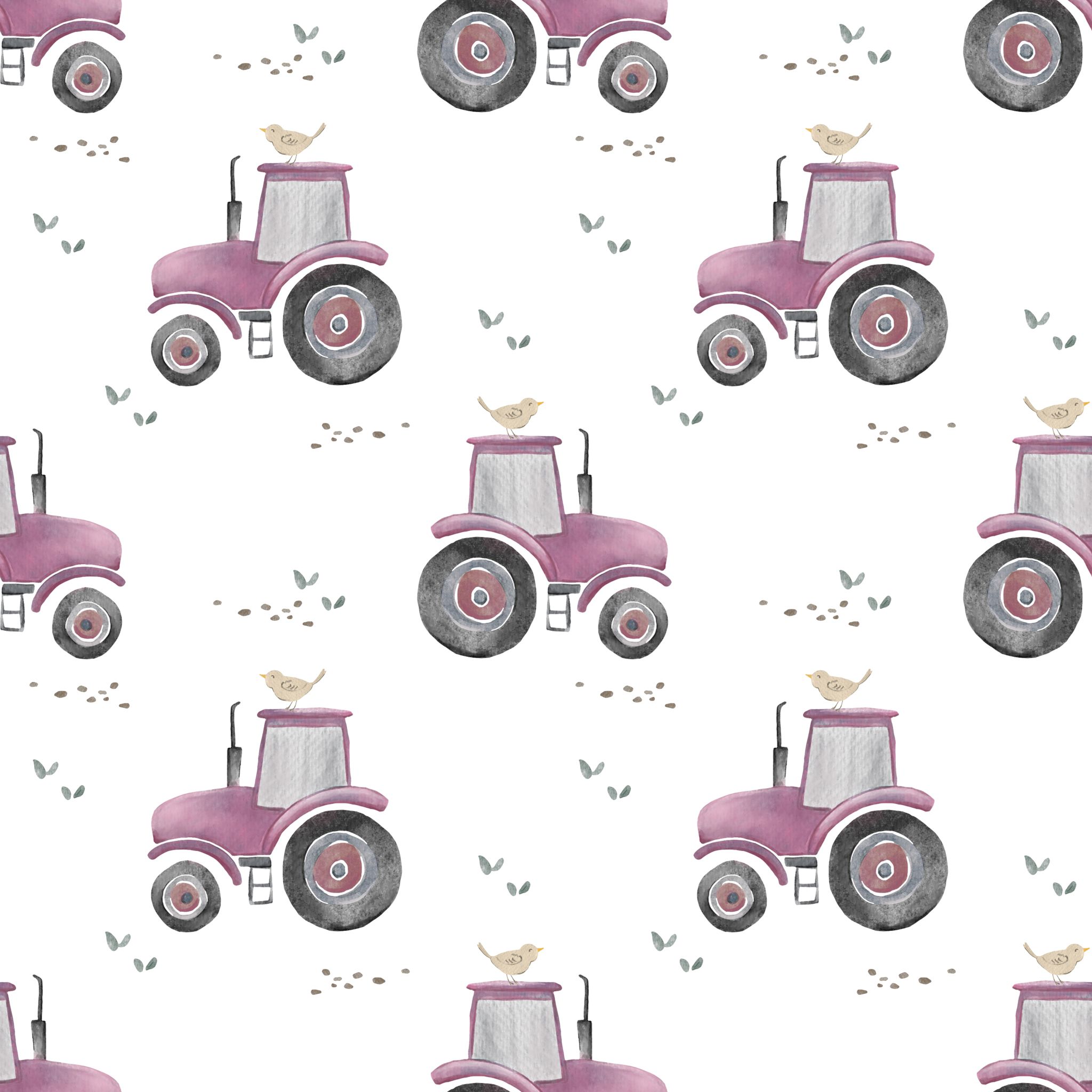 Traktor rosa jersey