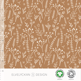 Flower twig Toffee ribbjersey