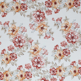 French flower clay pink jersey