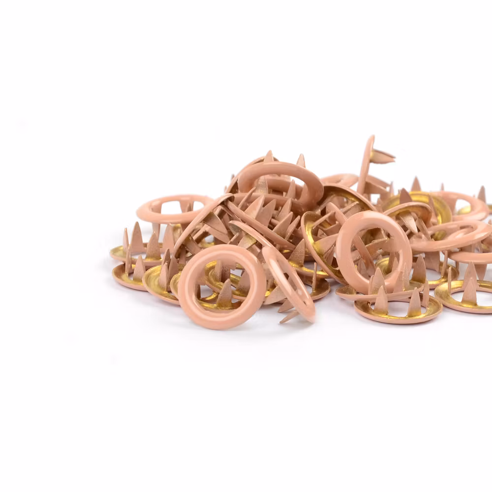 Clay metalltrykknapp Tygdrømmar - 10 stk