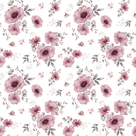 Floral Ida rosa jersey