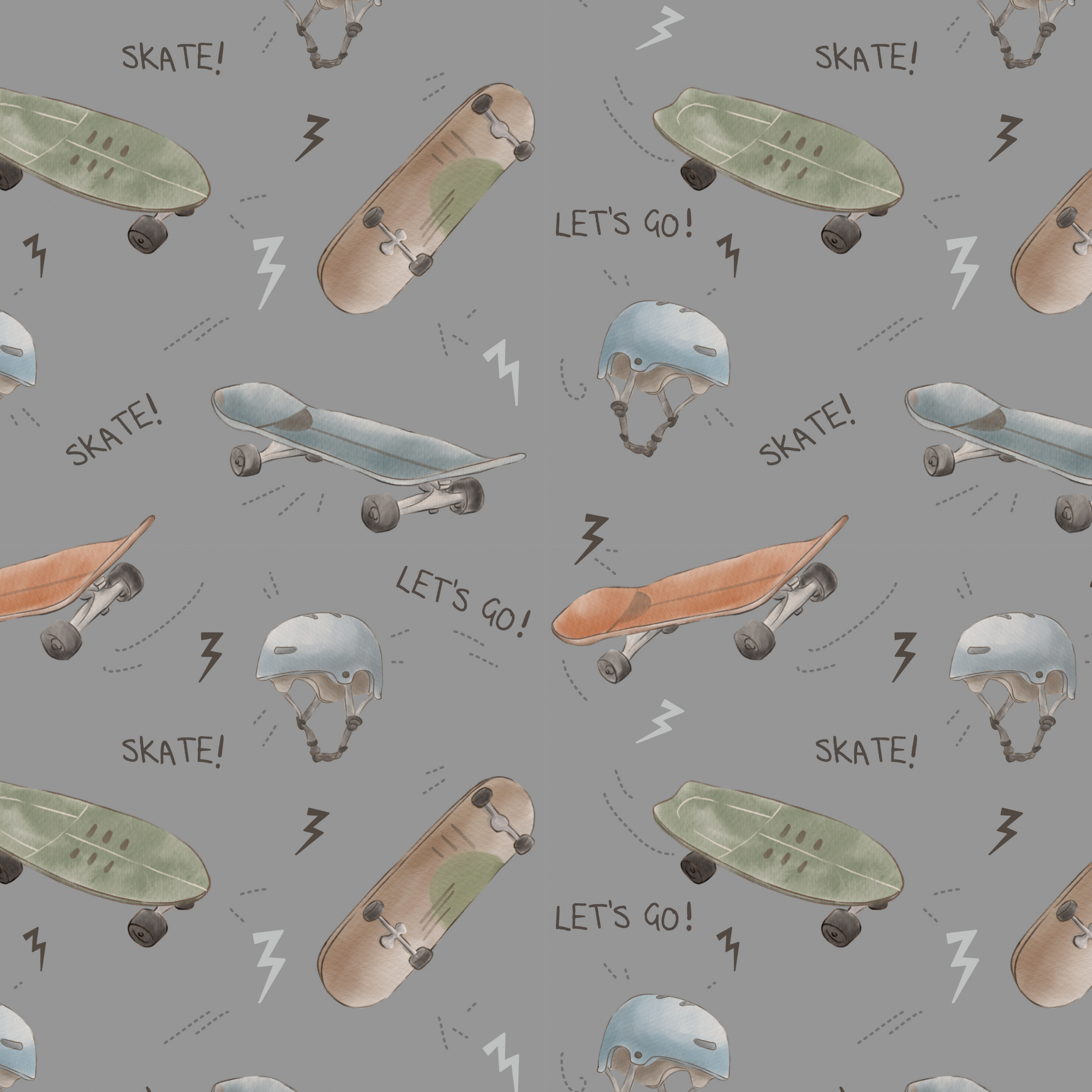 Skateboards French terry