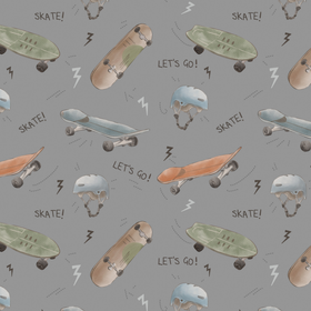 Skateboards French terry
