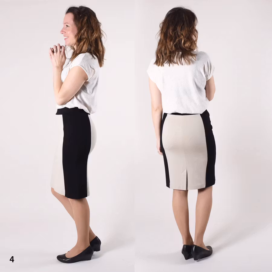Sofia blyantskjørt med variation