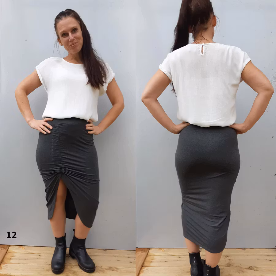 Sofia blyantskjørt med variation
