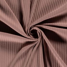 Light mauve ribbjersey