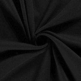 Black ribbjersey