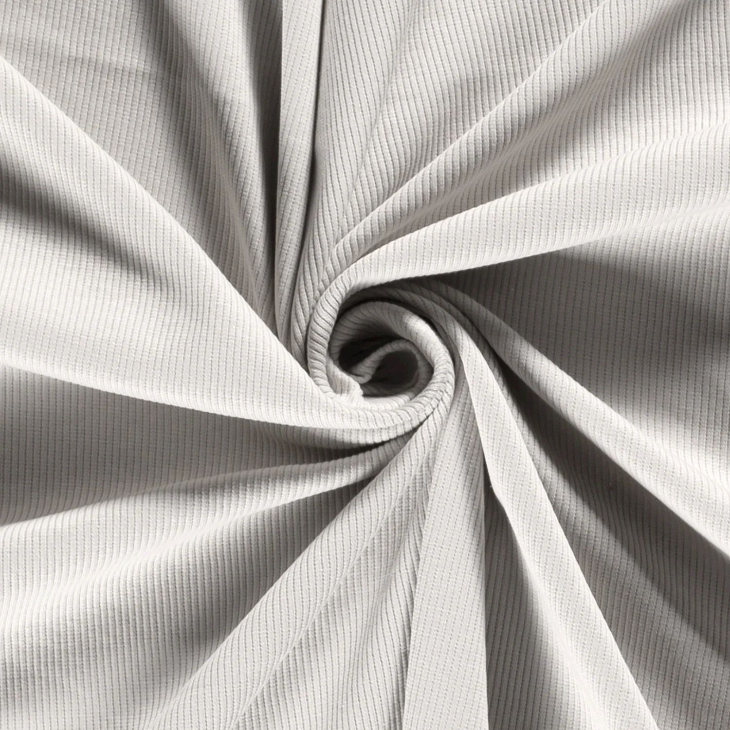 Light grey ribbjersey