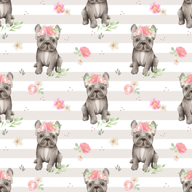 Girly fransk bulldog jersey