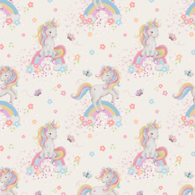 Sparkle lys beige jersey