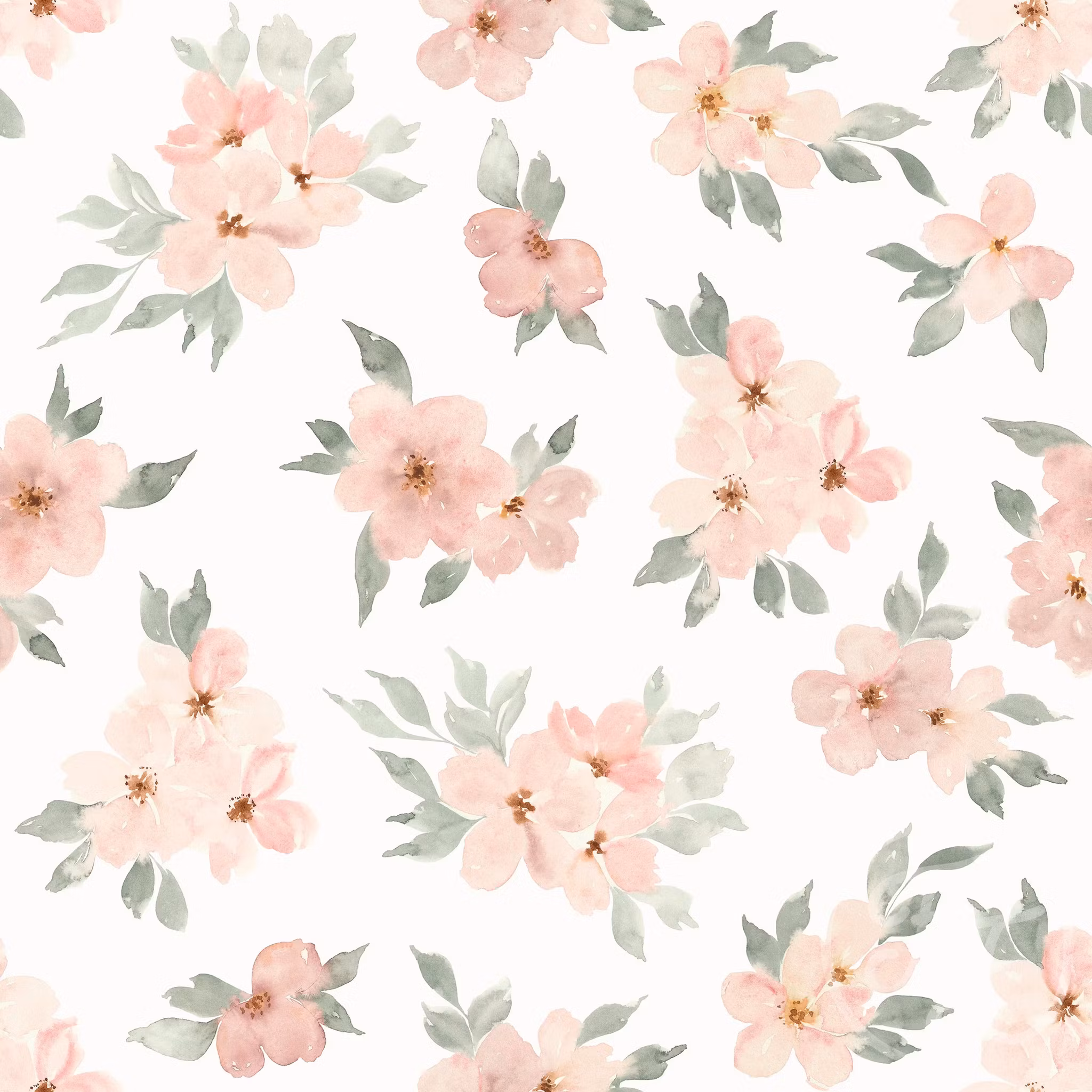 Pastel flowers jersey