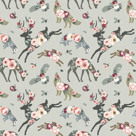 Floral Woodland jersey