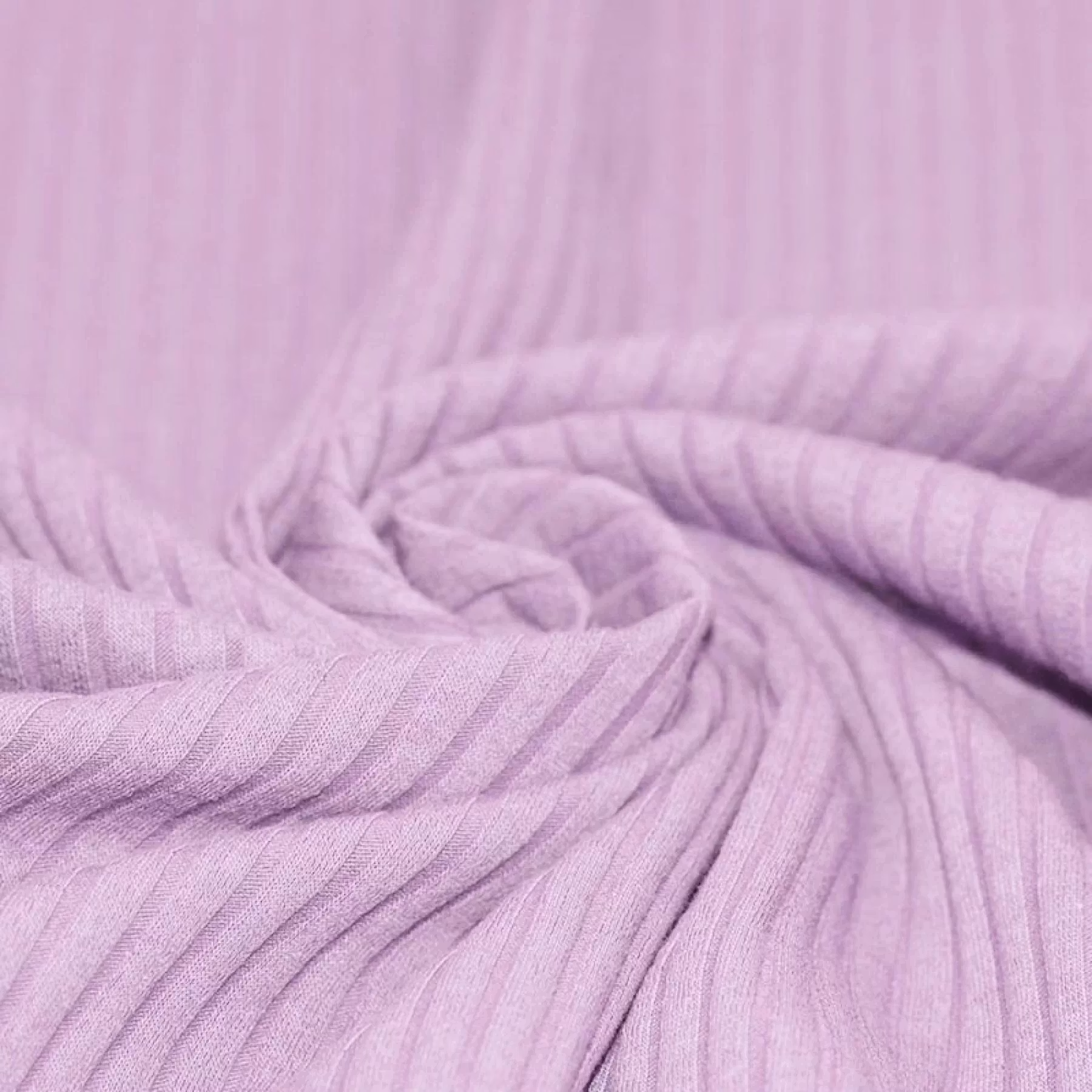 Pastel lilac ribbjersey