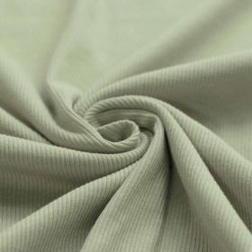 Dusty green ribbjersey