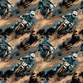 Motorcross French terry