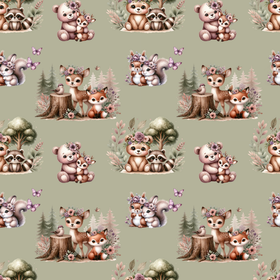 Mauve woodland party jersey