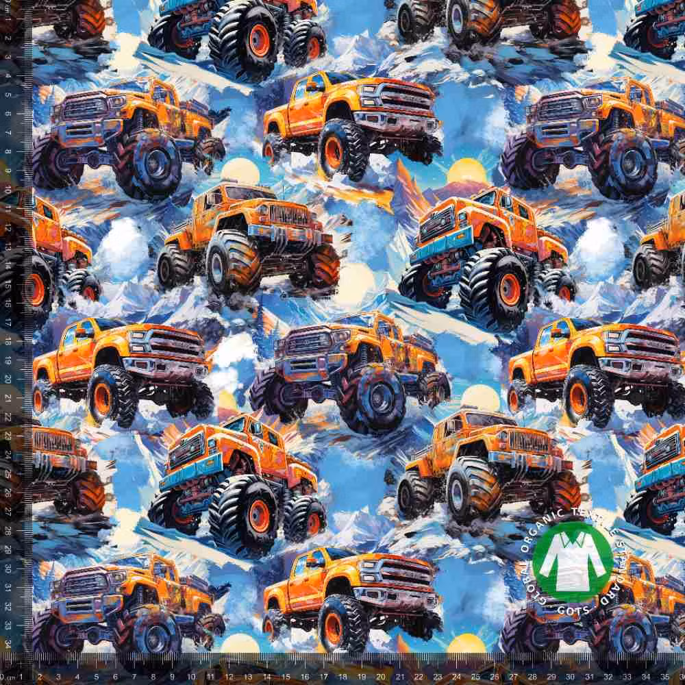 Monstertrucks French terry