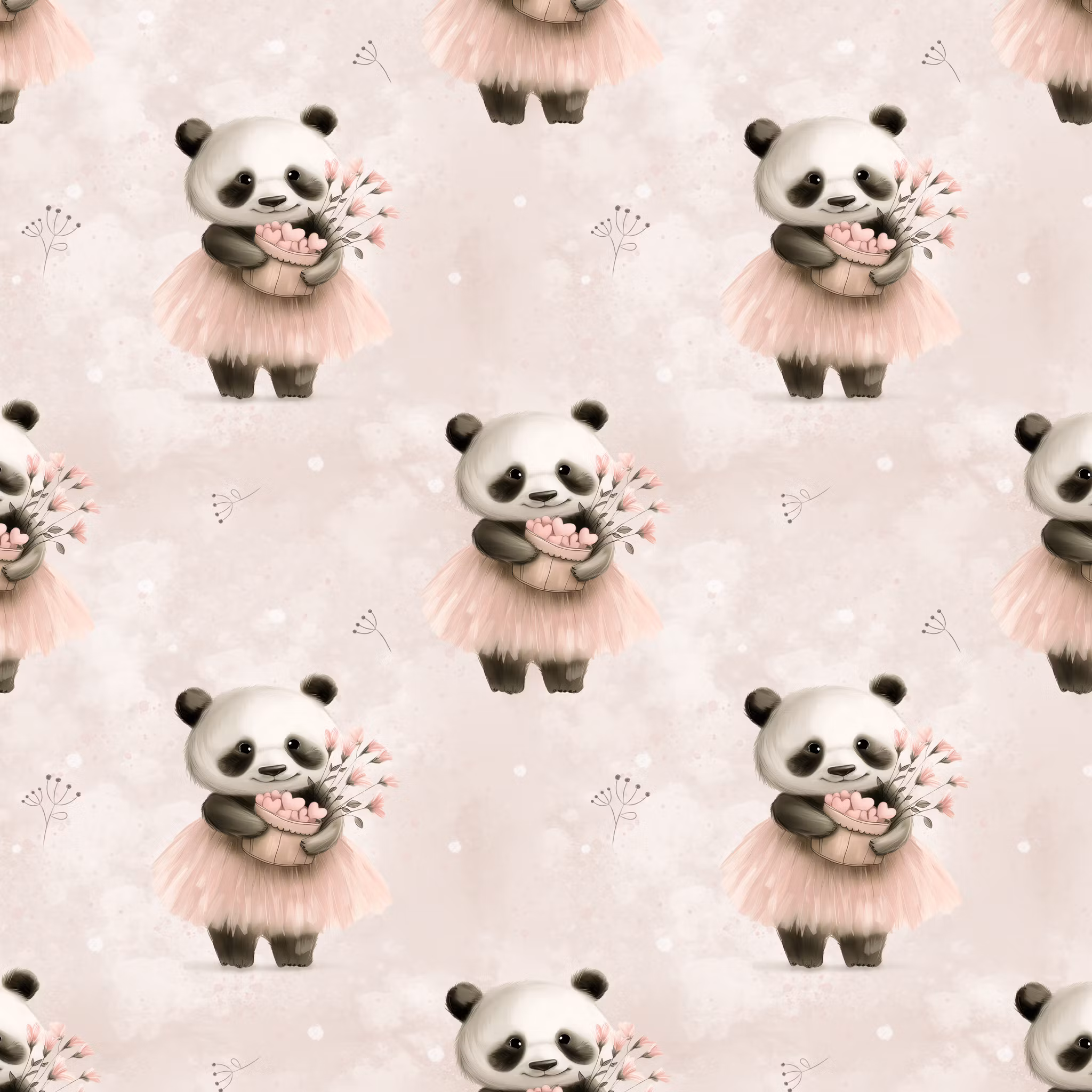 Panda ballerina jersey