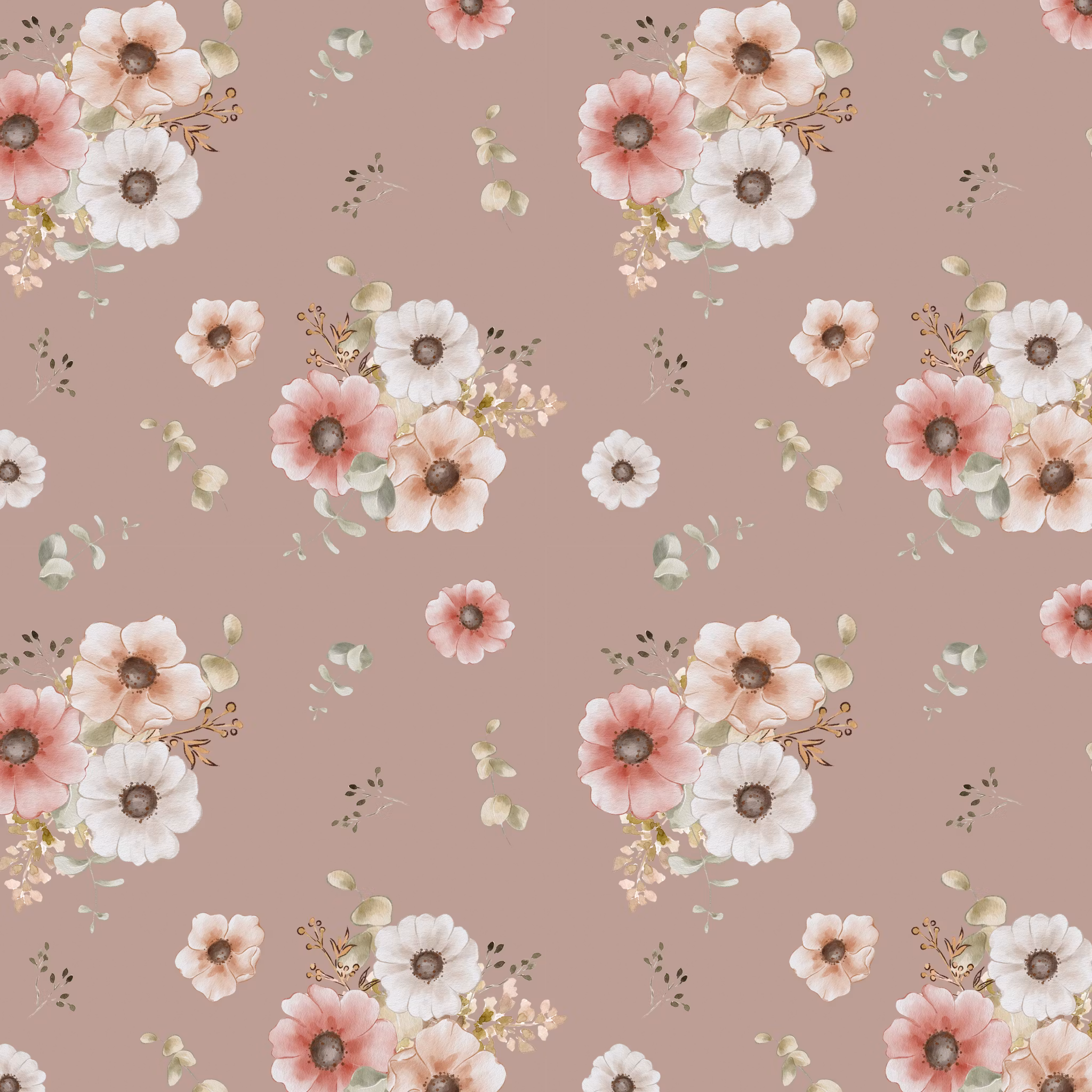 Floral Annelise kanvas