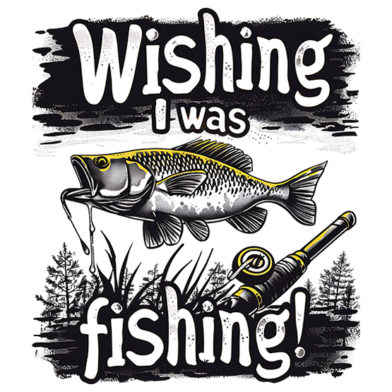 Wishing I was fishing