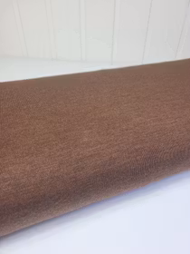 Merinoull interlock Brun