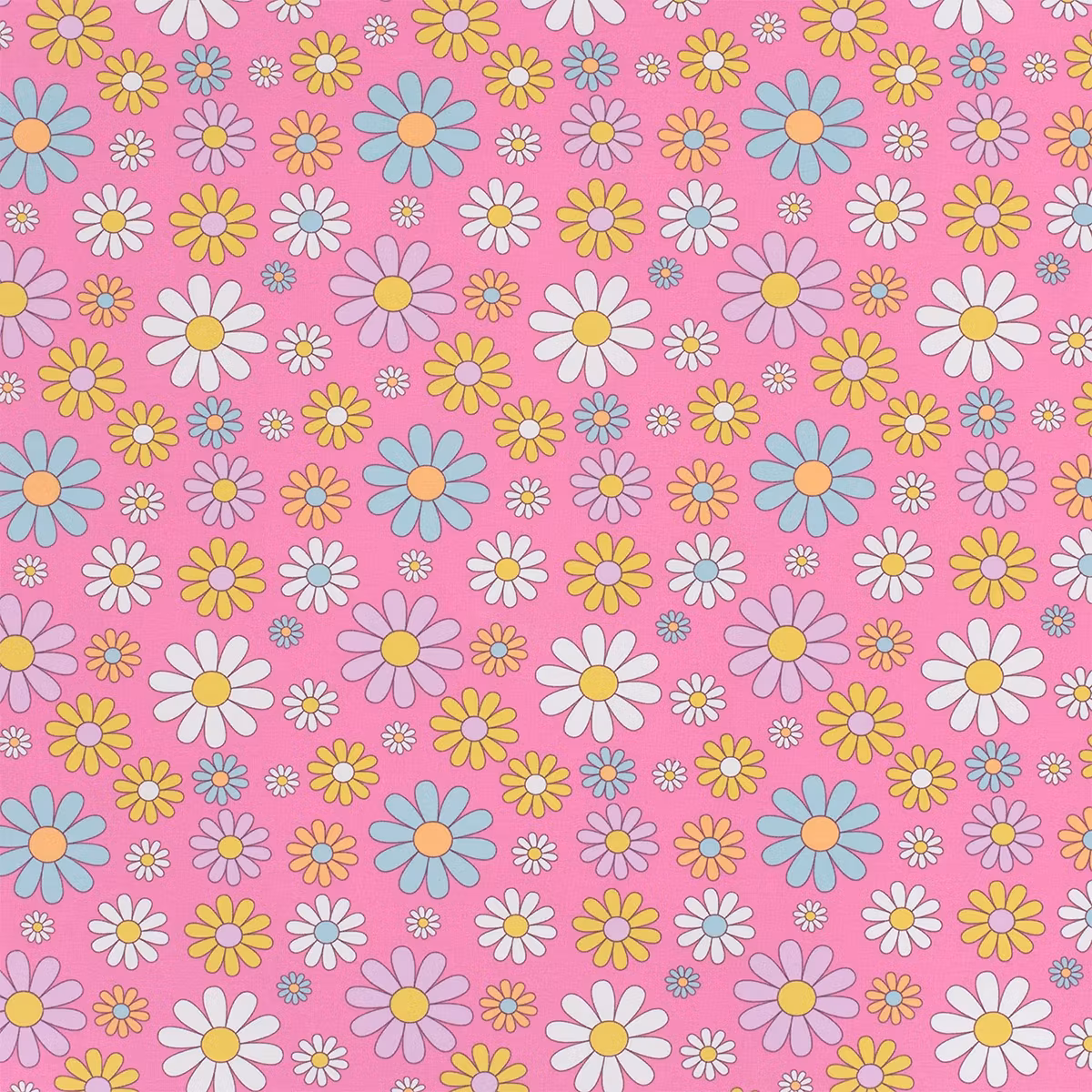 Flowers pink jersey
