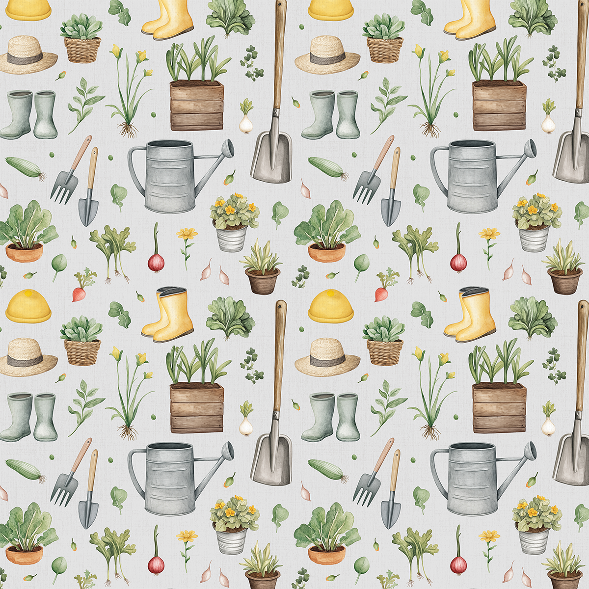 Spring gardening kanvas