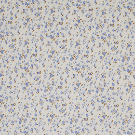 Blue mini flowers ribbjersey