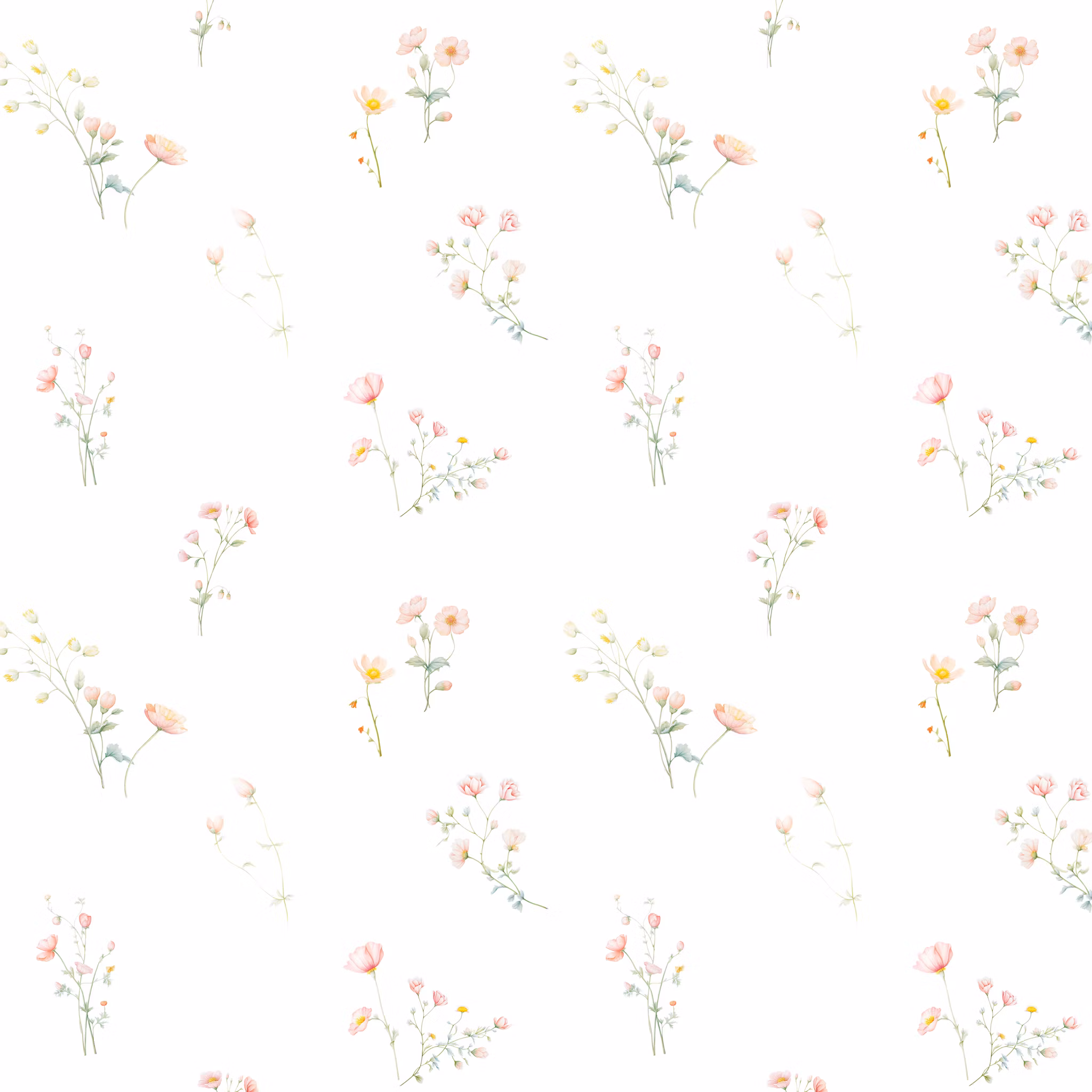 Blomstereng hvit ribbjersey