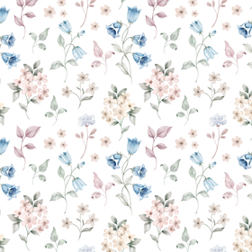 Floral Blåklokke jersey