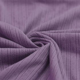 Dusty purple pointelle