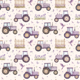 Traktor dus lilla jersey