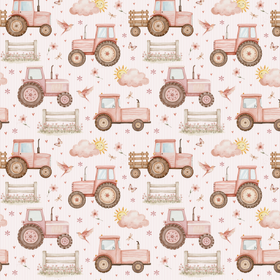 Traktor dus rosa jersey