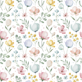 Floral Flourish bred ribbjersey