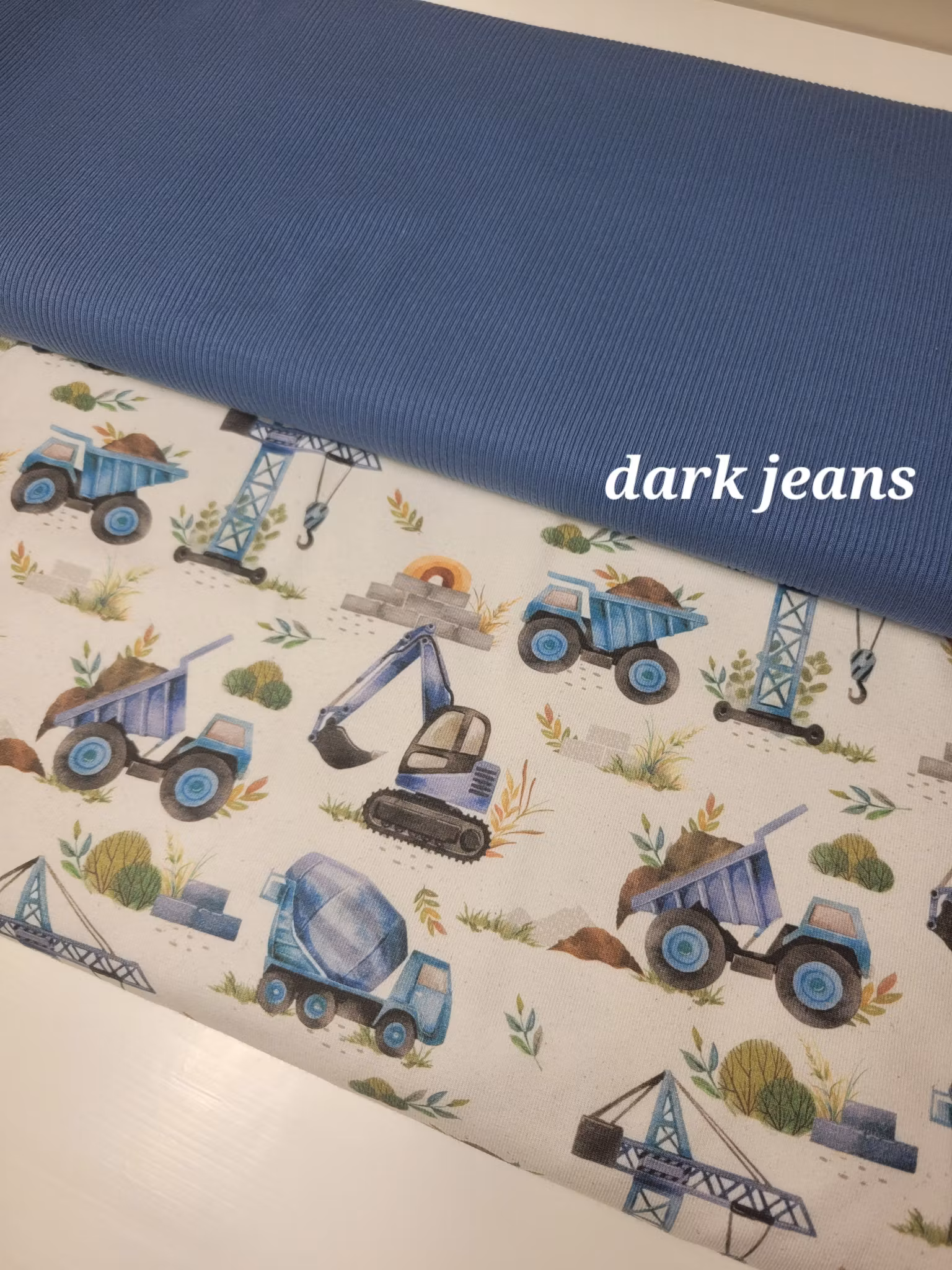 Annleggsmaskiner blå jersey