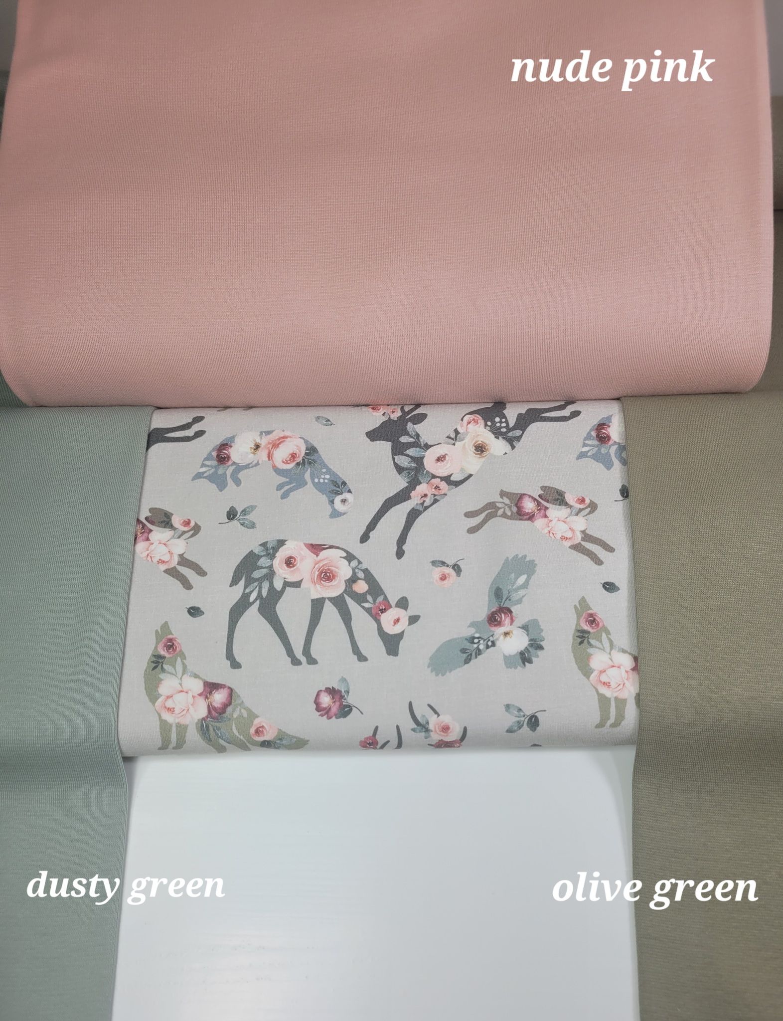Floral Woodland jersey