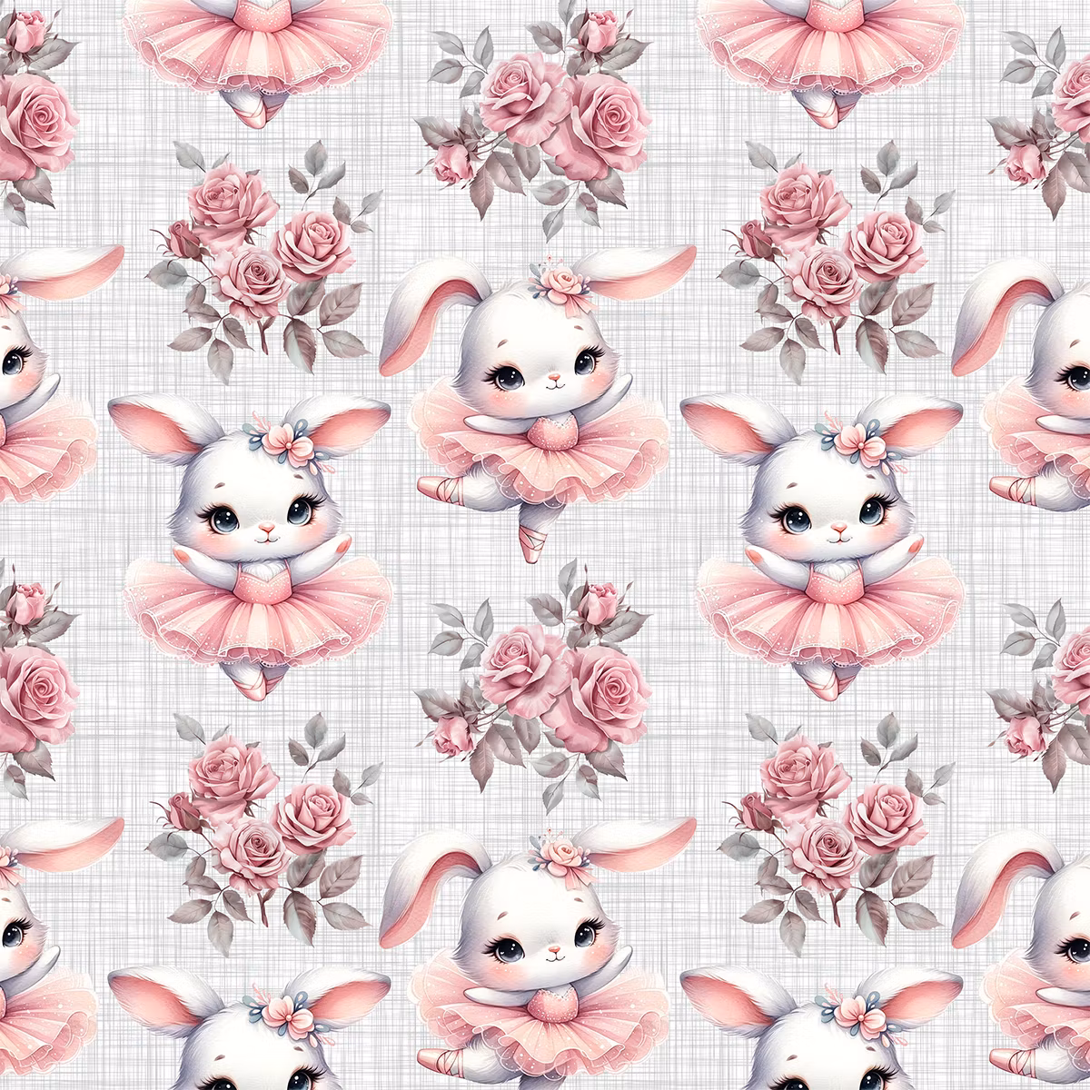 Ballerina Bunnylise French terry