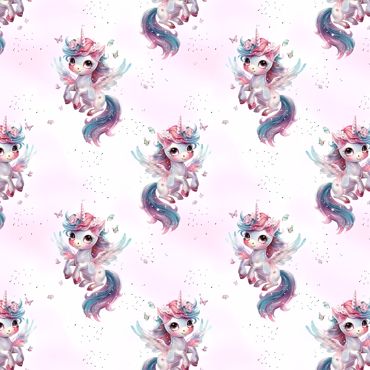 Glittery unicorn jersey