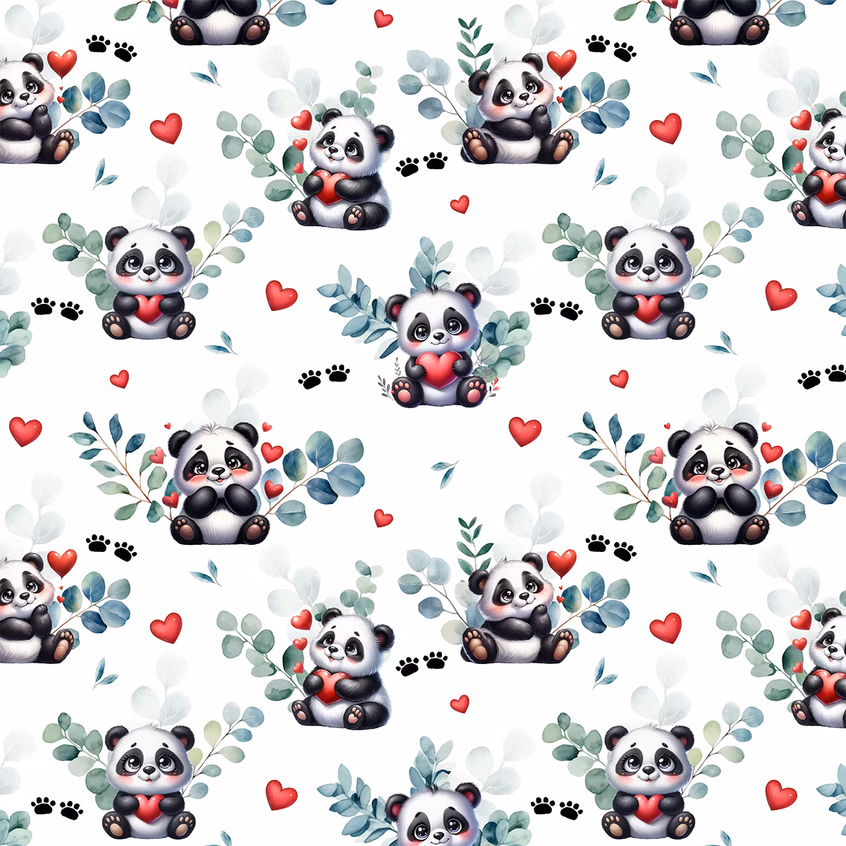 Panda love jersey