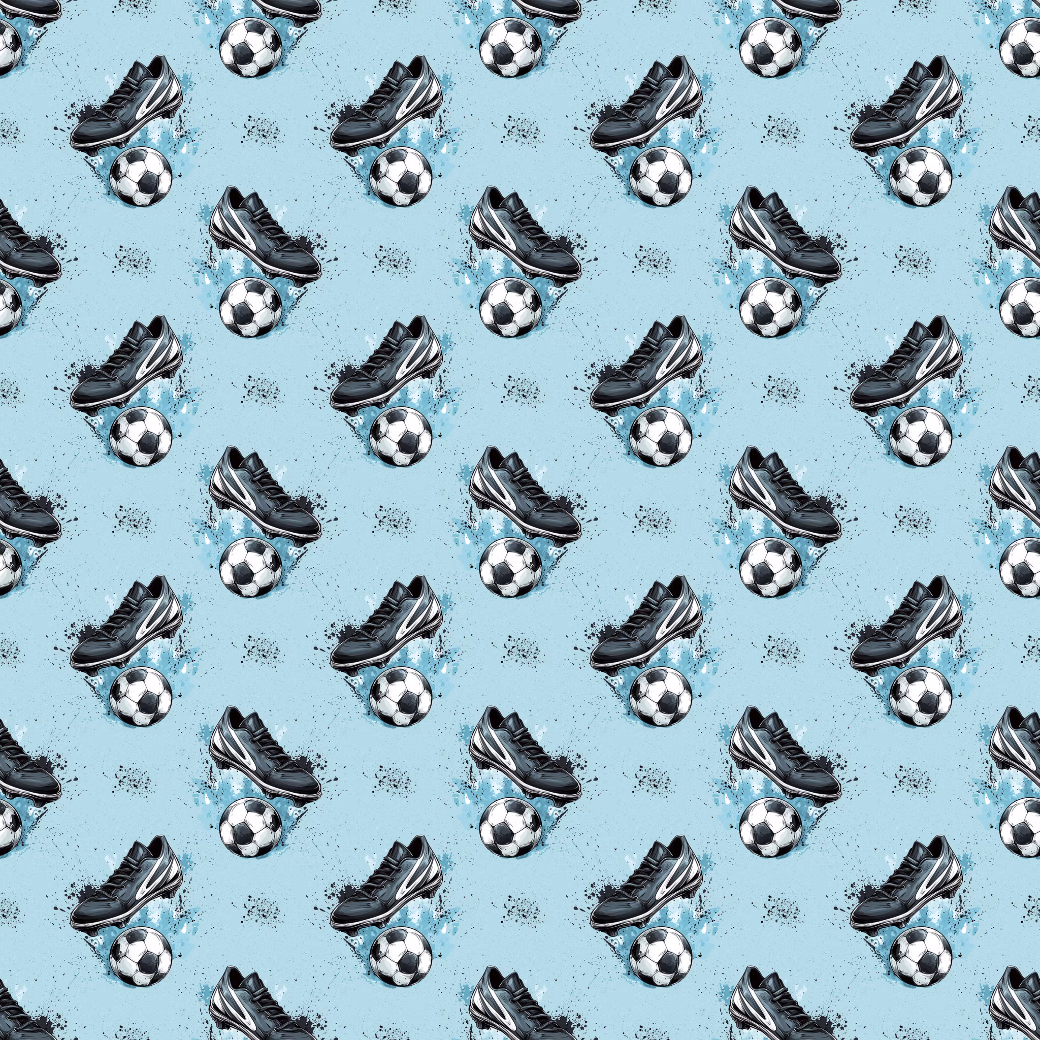 Fotball mini Bomulls Poplin