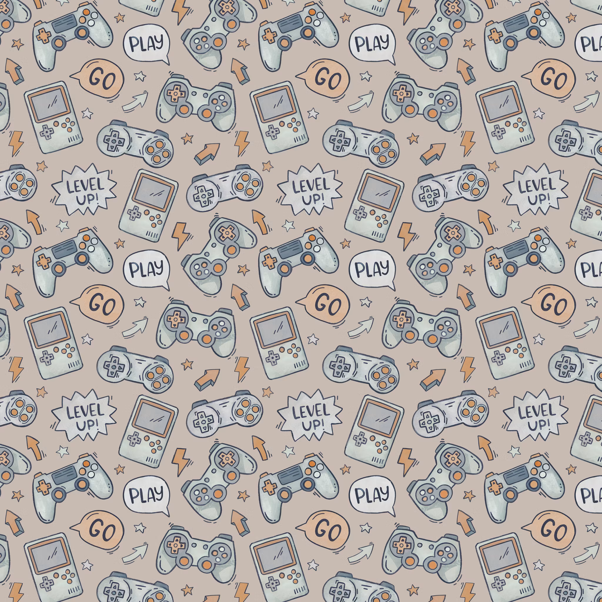 Gaming i duse toner mini Bomulls Poplin