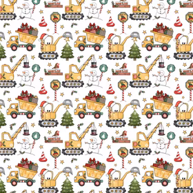 White christmas construction jersey