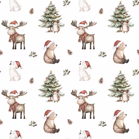 Festive friends i skogen jersey