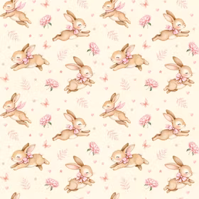 Bunny love French terry